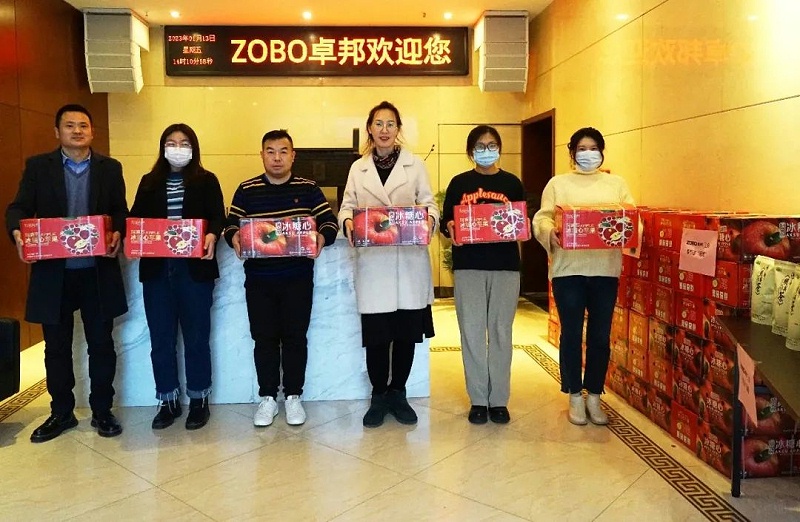 ZOBO卓邦工会丨春节慰问暖人心，凝心聚力鼓干劲